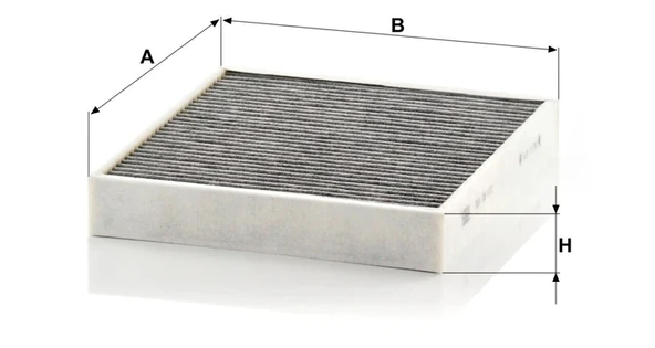 CUK 26 010 - Kabin hava filtresi -  MANN FILTER - Resim 2
