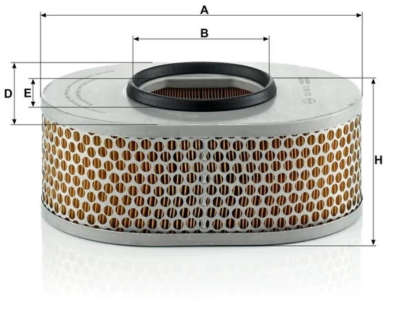 C 26 175 - Hava filtresi -  MANN FILTER - Resim 2