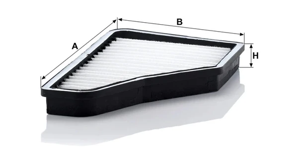 CU 4007 - Kabin hava filtresi -  MANN FILTER - Resim 2