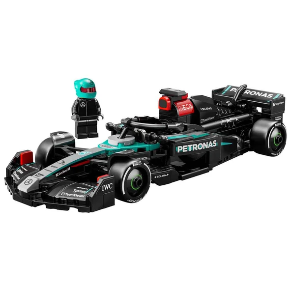 LEGO Speed Champions Mercedes-AMG F1 W15 Yarış Arabası 77244 - 10 Yaş ve Üzeri Çocuklar için Sürücü Minifigürü İçeren Yaratıcı Oyuncak Yapım Seti (267 Parça) - 2