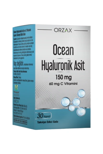 Ocean Hyaluronik Asit 150 Mg 30 Kapsül ürün görseli