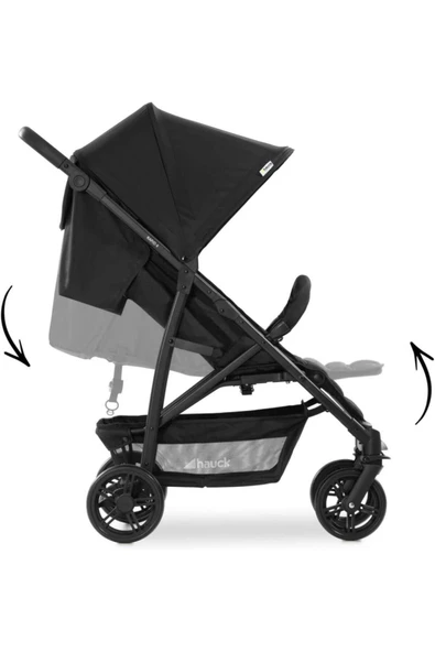 Rapid 4 Bebek Arabası  - Siyah - 3