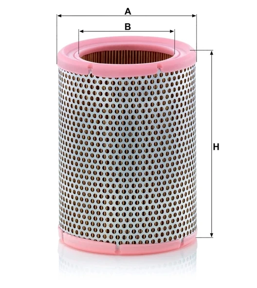 C 1362 - Hava filtresi -  MANN FILTER - Resim 2