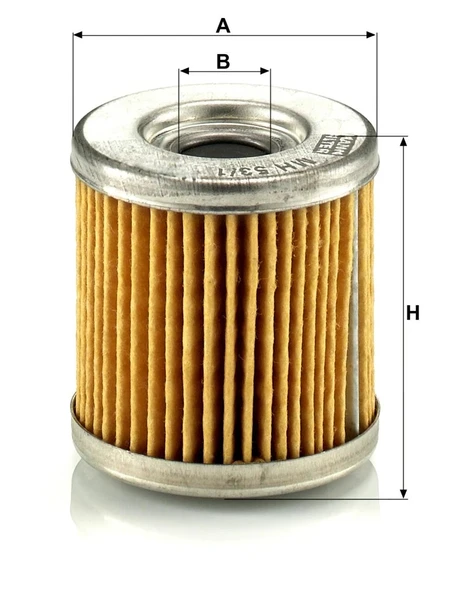 MH 53/1 - Yağ filtresi -  MANN FILTER - Resim 2