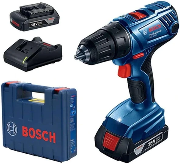 Bosch GSR 18V-50 Çift Akülü 2 Ah Vidalama Makinesi ürün görseli
