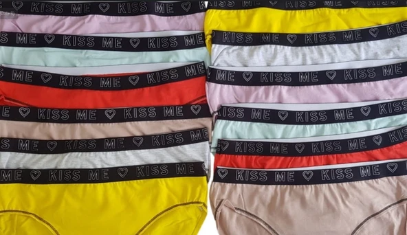 Tutku 12' li Bayan Kleopatra Bikini Külot Kombin 0602 - 5