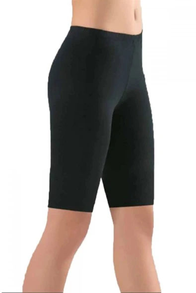 Tutku Kız Elastan Kısa Tayt 6'lı Paket 0845