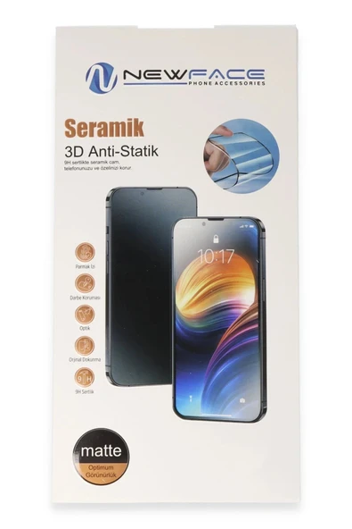 Samsung Galaxy A55 5G 3D Antistatik Mat Seramik Nano Ekran Koruyucu - 4