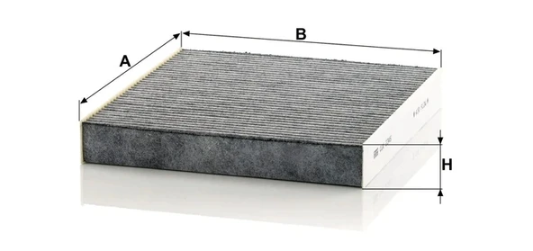 CUK 2345 - Kabin hava filtresi -  MANN FILTER - Resim 2