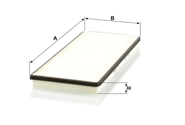 CU 3858 - Kabin hava filtresi -  MANN FILTER - Resim 2