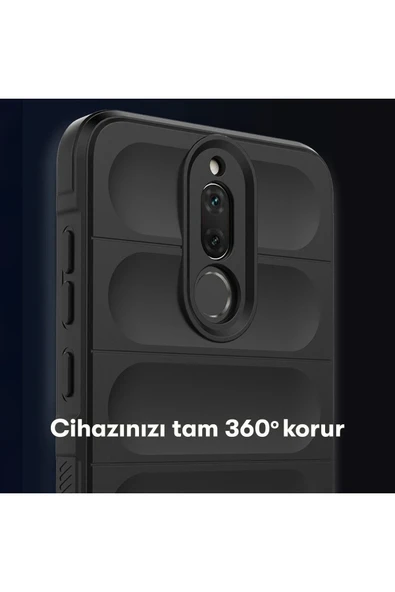 Huawei Mate 10 Lite Kılıf Optimum Silikon - Lacivert - 5