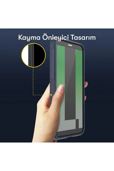 Huawei Mate 10 Lite Kılıf Optimum Silikon - Lacivert - 2