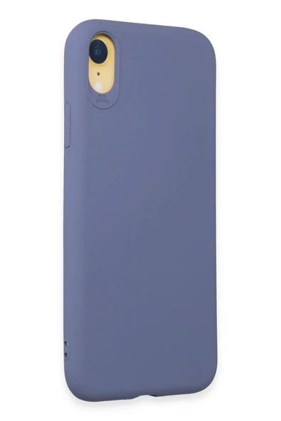 iPhone XR Kılıf First Silikon - Gri - 2