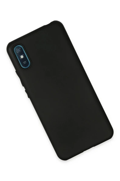 Xiaomi Redmi 9A Kılıf First Silikon - Siyah - Resim 2