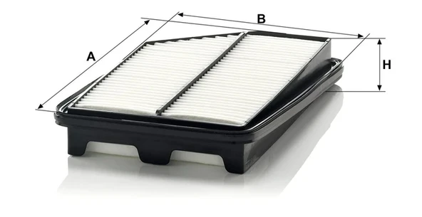 C 31 005 - Hava filtresi -  MANN FILTER - Resim 2