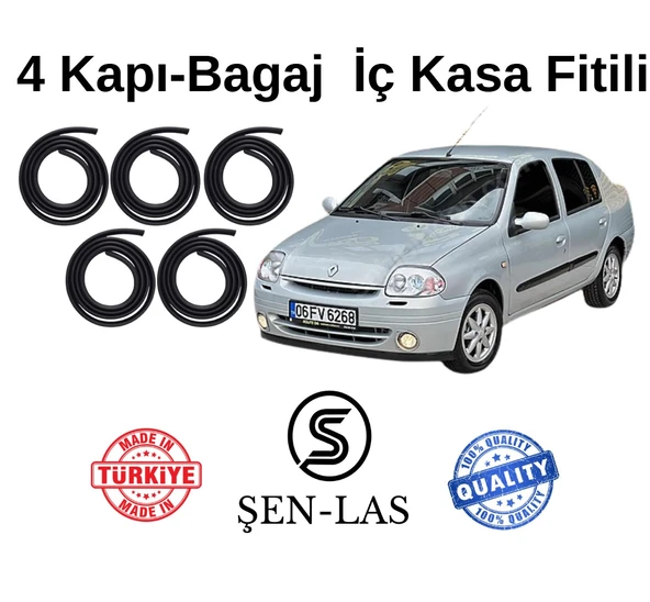 Renault Clio 2 Sedan Şen-Las 4 Kapı + Bagaj Fitili ŞL0911