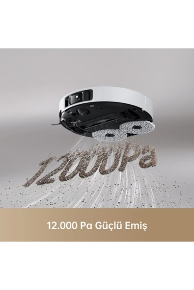 X40 Ultra Robot Süpürge Beyaz - 3