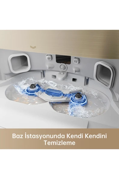 X40 Ultra Robot Süpürge Beyaz - 5