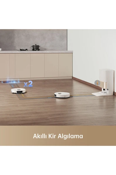 X40 Ultra Robot Süpürge Beyaz - 7