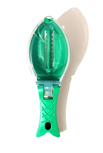 HFzFishing Balık Pulu Temizleme Aparatı-Yeşil