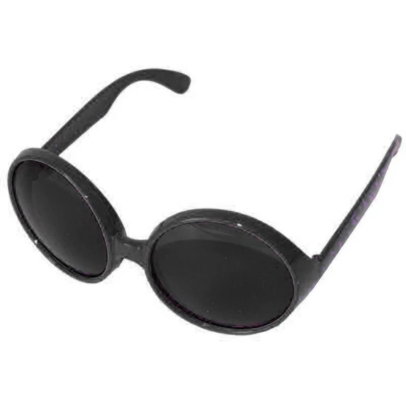 CEYLAN ADAM   80 li Yıllar Siyah Renk Nostalji Yeşilçam Parti Gözlüğü - Resim 2