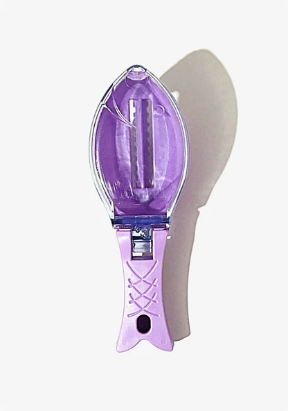 HFzFishing Balık Pulu Temizleme Aparatı-Lila