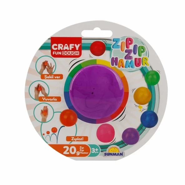 CEYLAN ADAM   Zıp Zıp Oyun Hamuru 20 gr - Resim 4