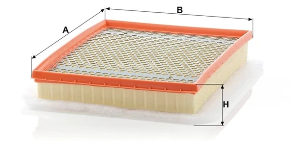 C 30 130/2 - Hava filtresi -  MANN FILTER - Resim 2