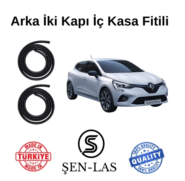 Renault Clio 5 E-Tech Şen-Las Arka Iki Kapı Fitili ŞL1407