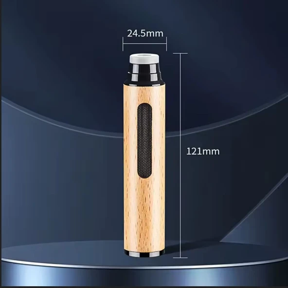 TAŞINABİLİR ARAÇ OFİS İÇİN SİGARA KÜLLÜĞÜ ARAÇ İÇİ KÜLLÜK AHŞAP KÜL TABLASI - Resim 3