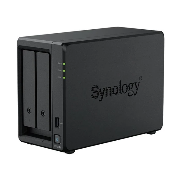 SYNOLOGY DS725 PLUS RYZEN 1600-32GB RAM- 2-diskli Nas Server (Disksiz) - 2