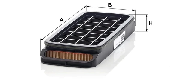 CF 42 001 - İkincil öğe -  MANN FILTER - Resim 2