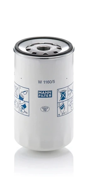 W 1160/5 - Yağ filtresi -  MANN FILTER ürün görseli 1