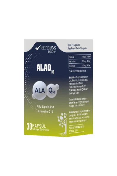 Referans Nutra Alaq 10 - 30 Kapsül ürün görseli