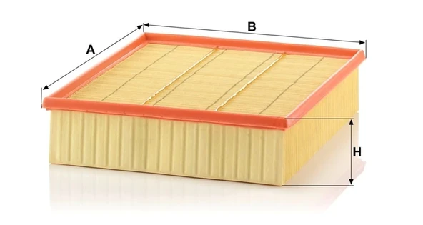 C 32 338 - Hava filtresi -  MANN FILTER - Resim 2