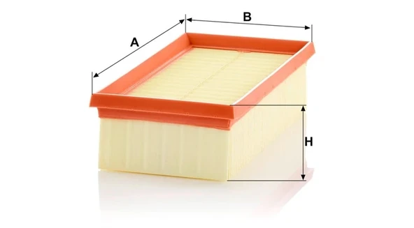 C 2363/1 - Hava filtresi -  MANN FILTER - Resim 2
