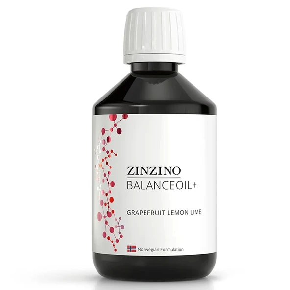 Zinzino Omega 3 - BalanceOil+ 300 ml Greyfurt Limon Lime - 1