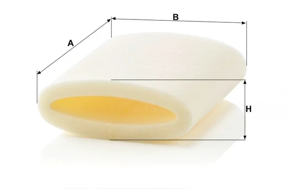 CS 14 100 - Hava filtresi -  MANN FILTER - Resim 2