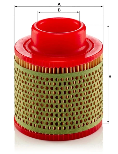 C 1131 - Hava filtresi -  MANN FILTER - 2