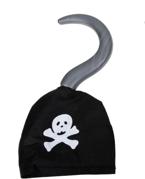 CEYLAN ADAM   Korsan Kancası Kumaş Malzemeden İmal Korsan Eli Arma Baskılı ürün görseli