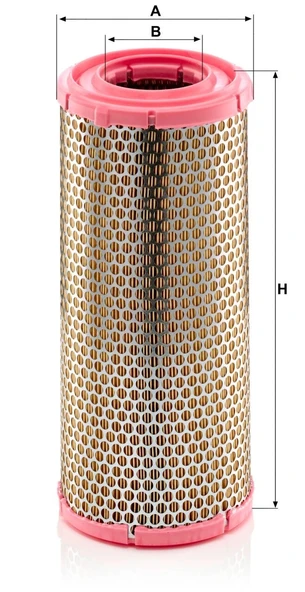 C 16 247/1 - Hava filtresi -  MANN FILTER - Resim 2