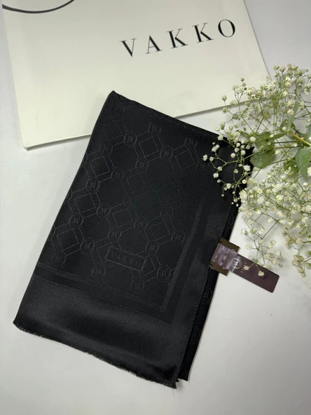 68x200  JAKARLI SAF İPEK ŞAL - 05491 - Resim 4