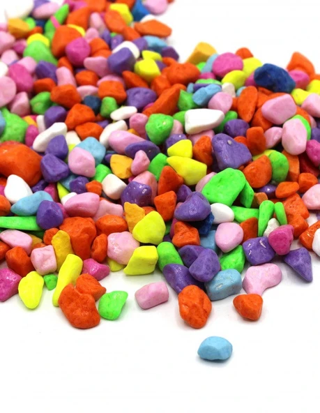 Renkli Akvaryum Çakılı 3 kg