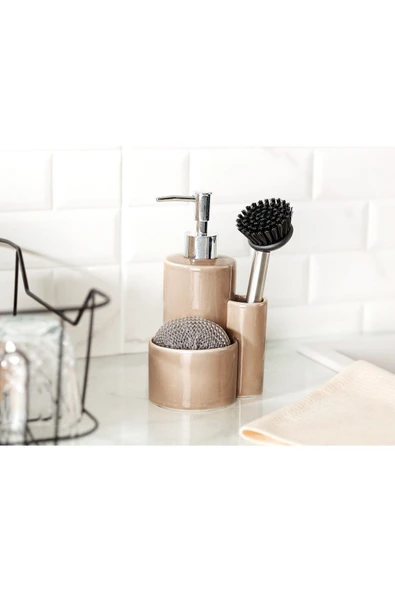 Trayer Fırçalı Sıvı Sabunluk ürün görseli 1