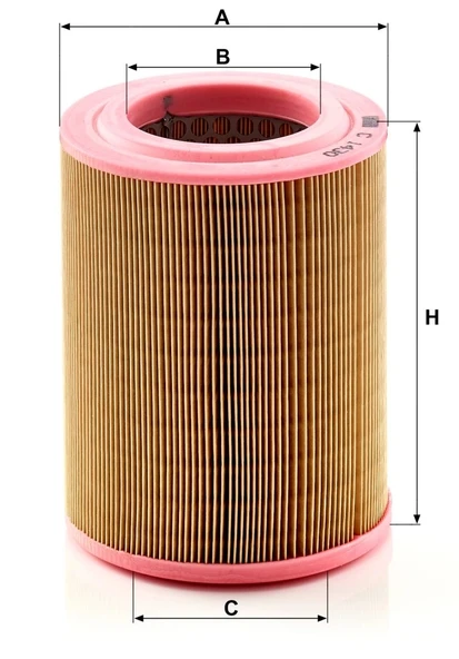 C 1430 - Hava filtresi -  MANN FILTER - Resim 2