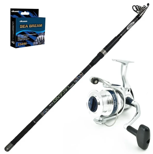 Okuma Aria 6000 - Kendo Legend 360cm Surf Olta Seti ürün görseli