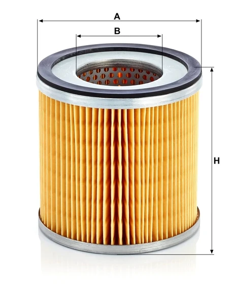 C 1247 - Hava filtresi -  MANN FILTER - Resim 2