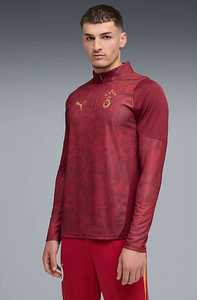 Galatasaray 25/26 A Takım 1/4 Fermuarlı Uzun Kollu Antrenman Üst Forma - Resim 4