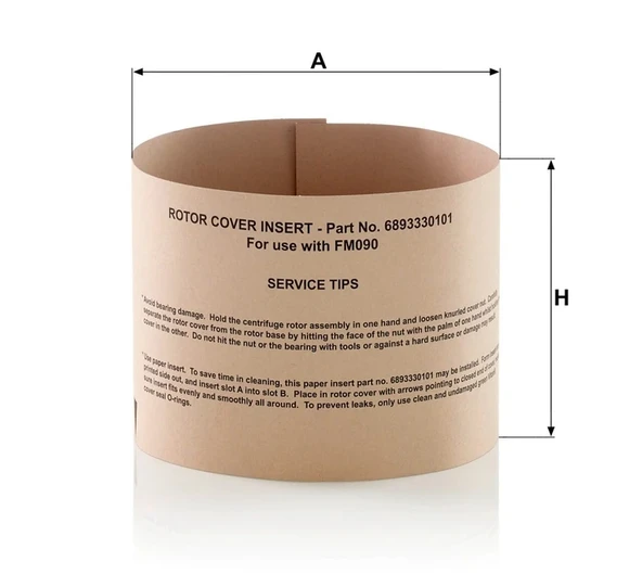 ZR 12 001 z - Yağ filtresi -  MANN FILTER - Resim 2