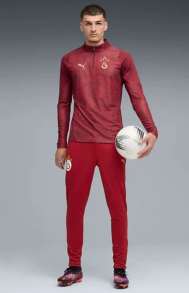 Galatasaray 25/26 A Takım 1/4 Fermuarlı Uzun Kollu Antrenman Üst Forma - Resim 6